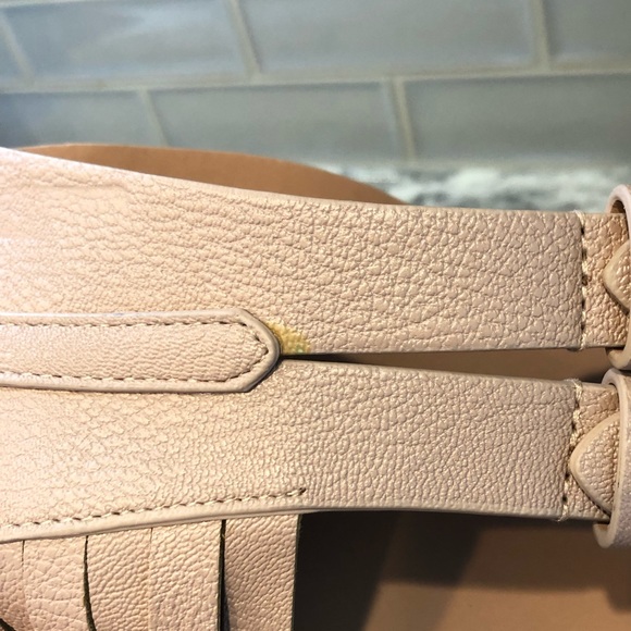 BCBG Light Brown Fringe style belt; Size S - Picture 4 of 5